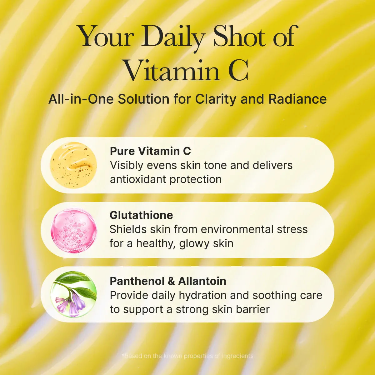 Arencia Vitamin C Booster Shot Pure Vitamin C Glutathione product image – brightening vitamin C serum – Beutista