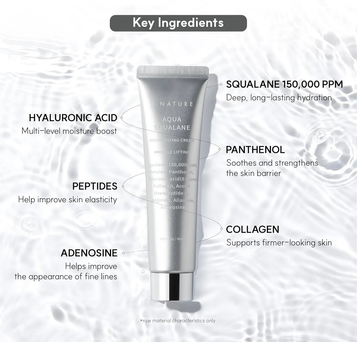 Aqua Squalane Moisturising Cream 80ml