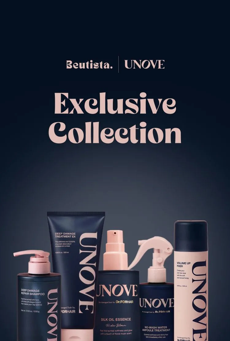 UNOVE Korean Haircare Collection – Repair & Hydrate Damaged Hair – Beutista Kuwait