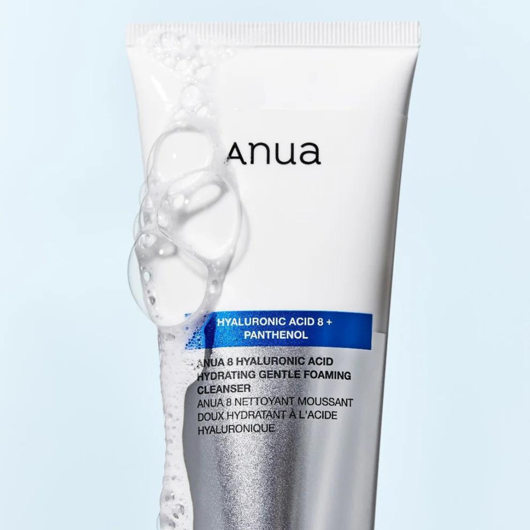 ANUA 8 HYALURONIC ACID HYDRATING GENTLE FOAMING CLEANSER 150ml