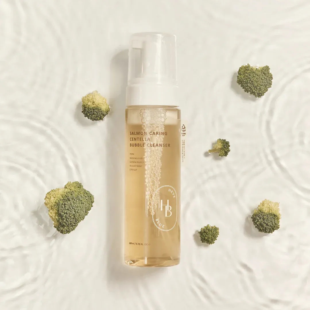 SALMON CARING CENTELLA BUBBLE CLEANSER  200ML
