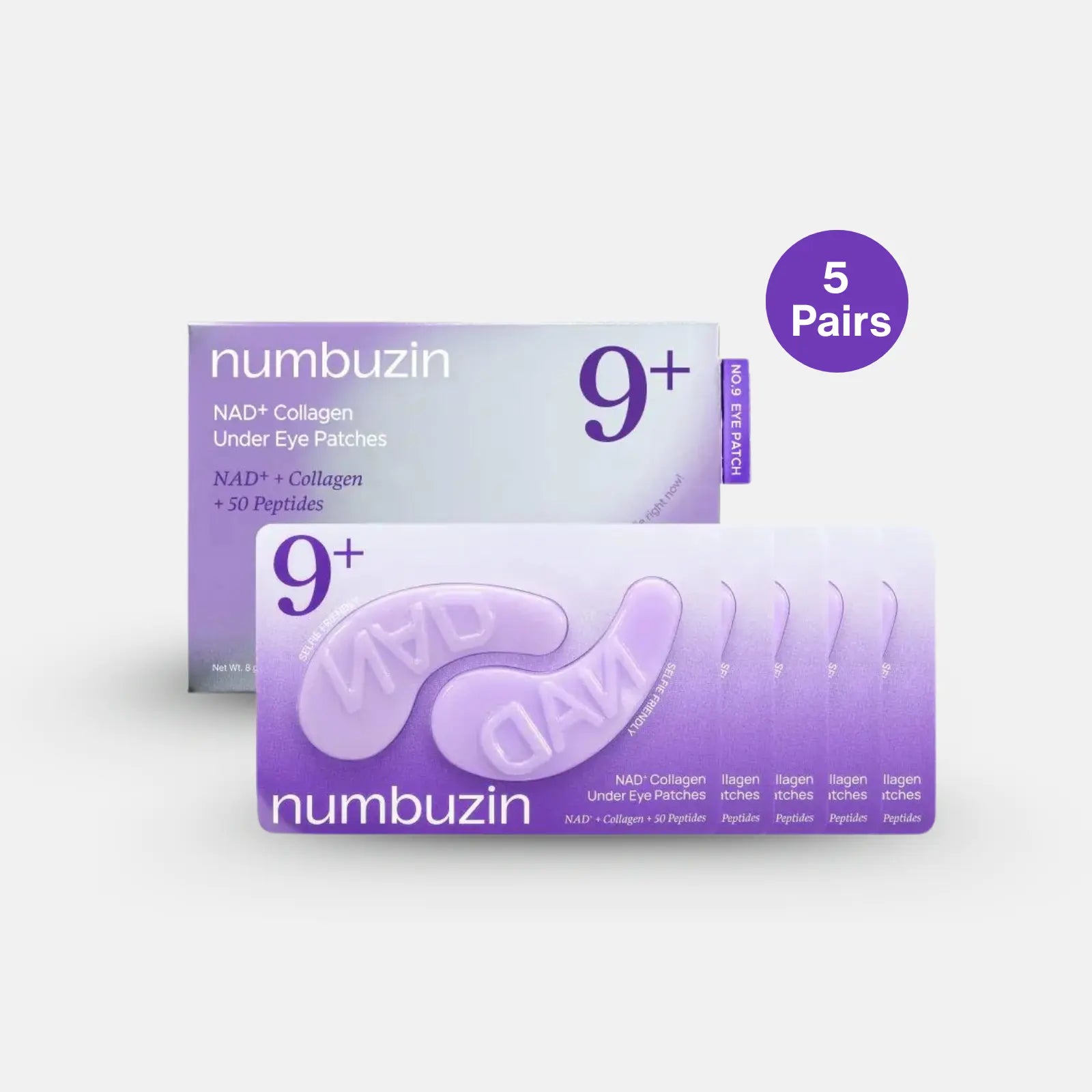 NO.9 Collagen Under Eye Patches for Dark Circles & Puffiness – Beutista Kuwait

